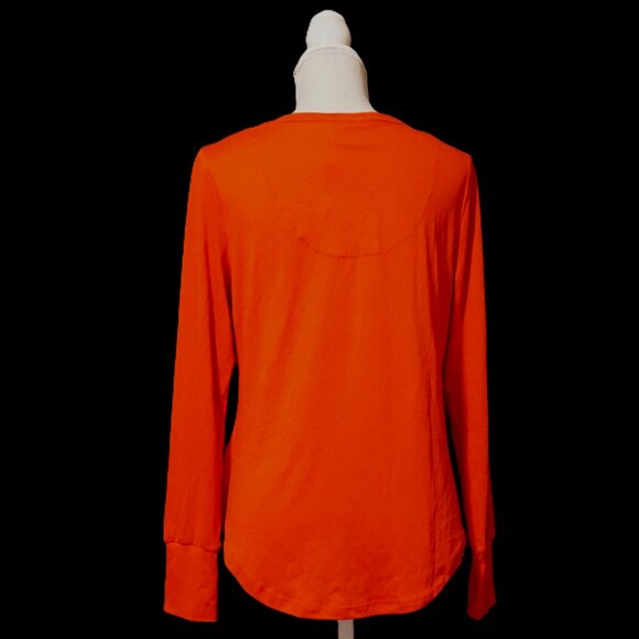 Santa’s Treasures Red Long Sleeve Tee Holiday Martinis Women’s Medium - Picture 6 of 9